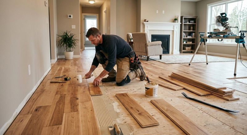 Engineered Wood Installation in Weaverville, NC