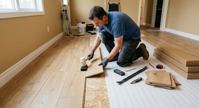 Laminate Floor Installation in Asheville, NC