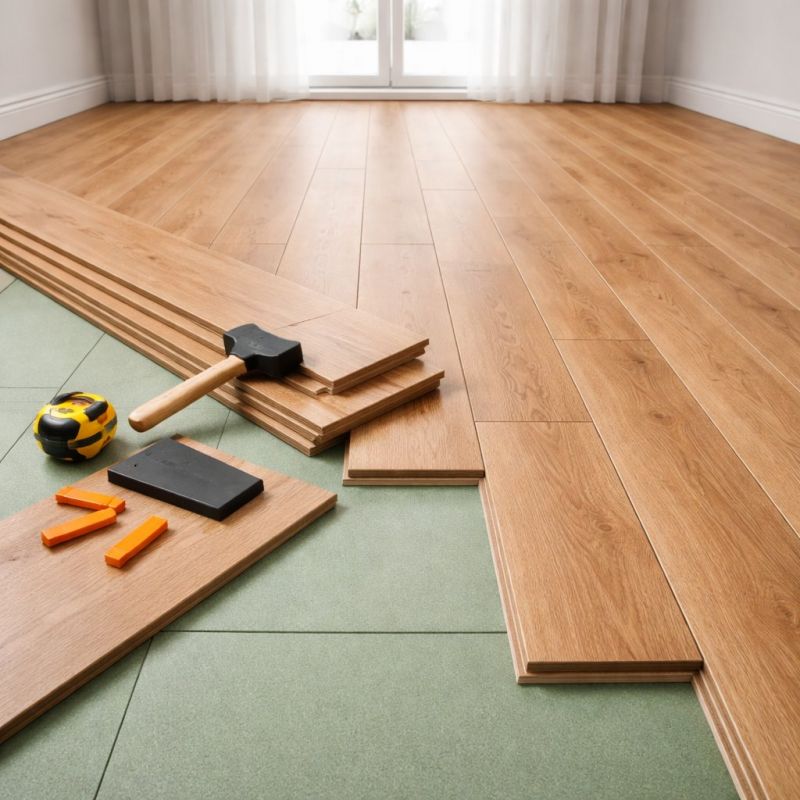 Laminate Floor Installation in Burnsville, NC