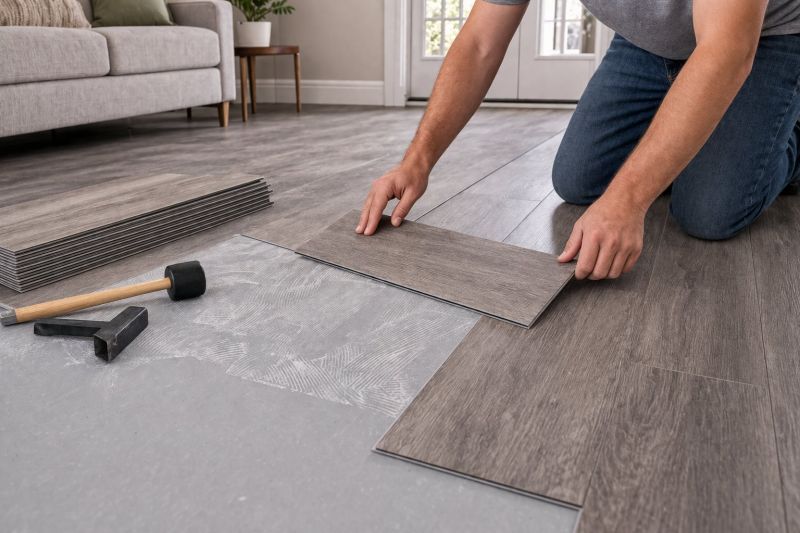 Luxury Vinyl Tile Installation in Asheville, NC