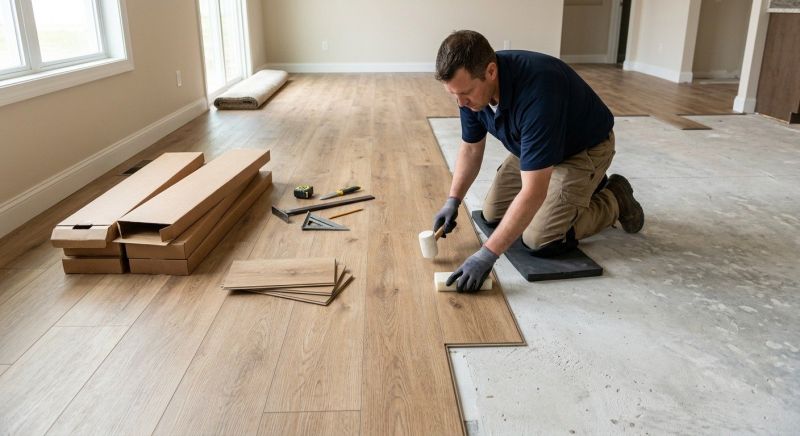 Lvt Flooring Installation in Mars Hill, NC