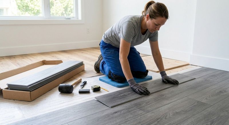 Vinyl Tile Installation in Weaverville, NC